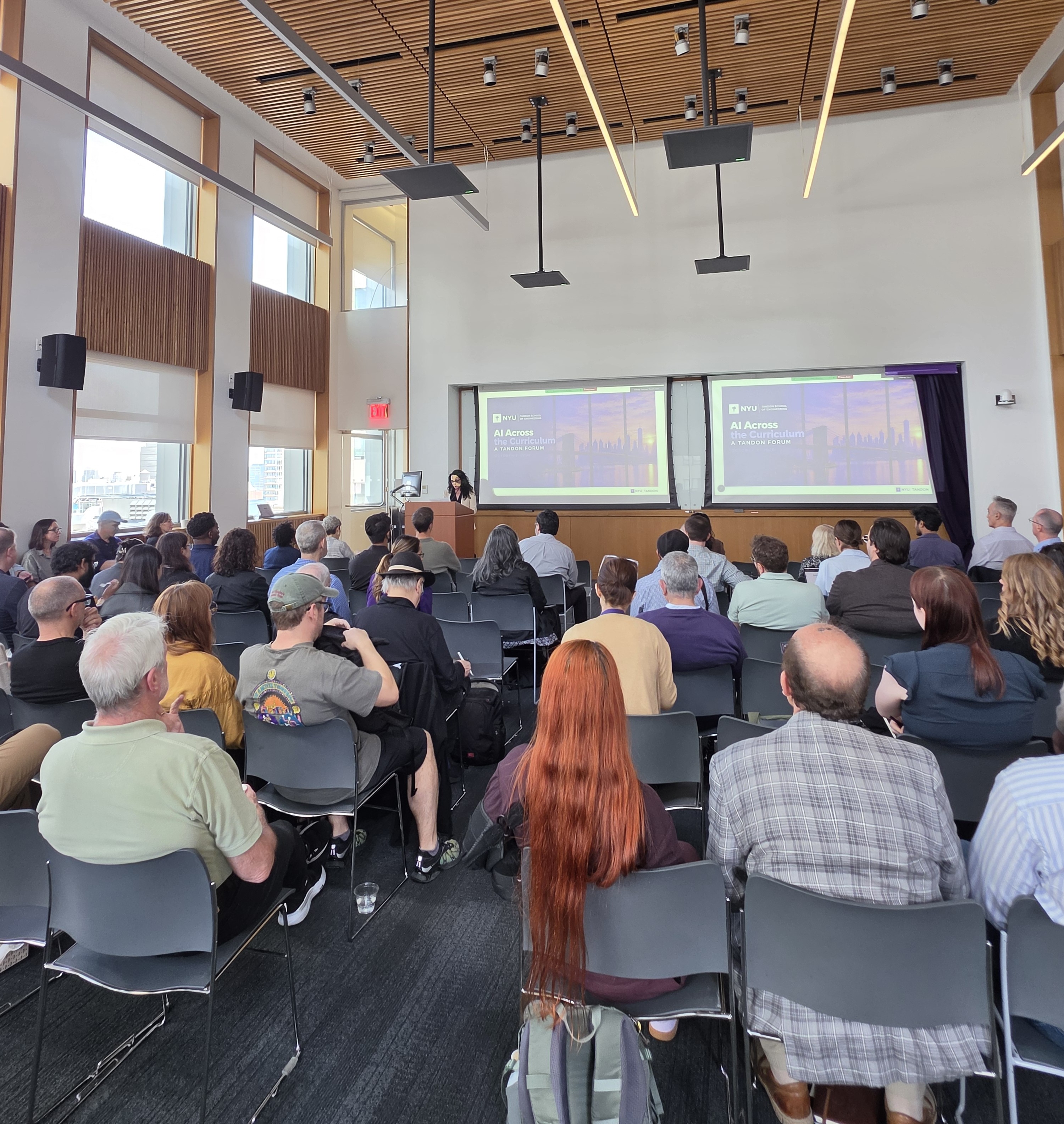 AI Across the Curriculum: Tandon Forum, photo 1